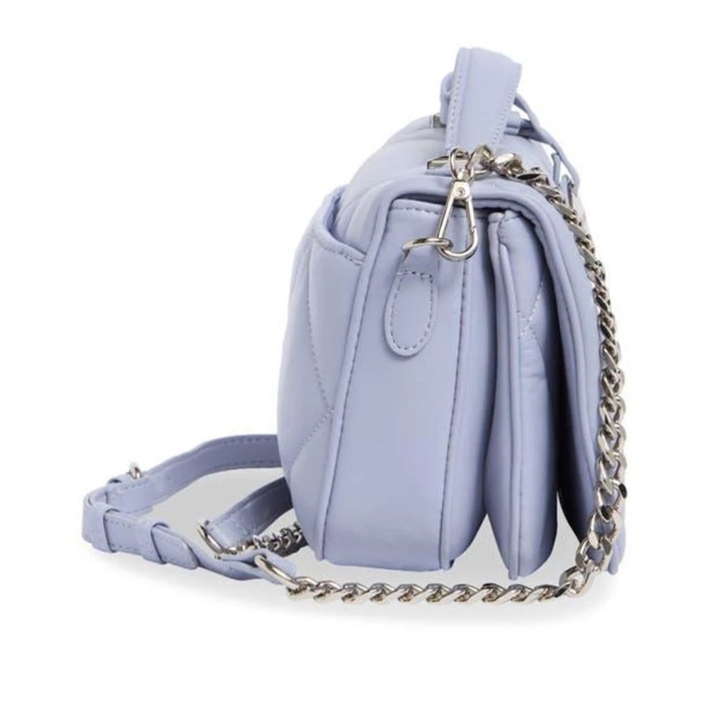Steve Madden Lavender Crossbody Bag with Chain Strap